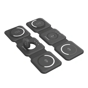 Kup Încărcător wireless magnetic Choetech T588-F 3w1 15W (negru) - CHT60 - {ean13} - Sklep Home Screen