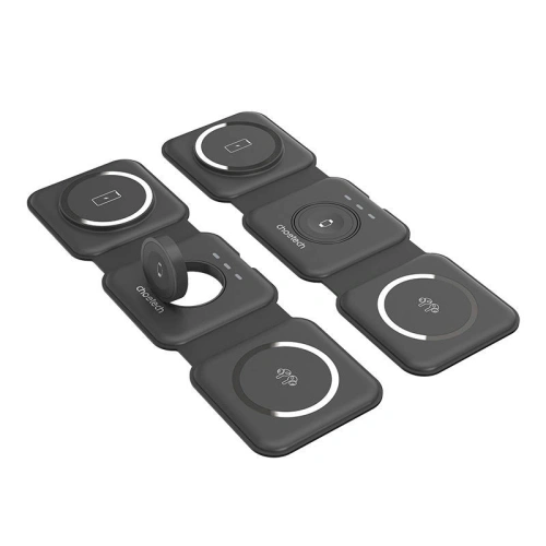 Kup Încărcător wireless magnetic Choetech T588-F 3w1 15W (negru) - CHT60 - {ean13} - Sklep Home Screen