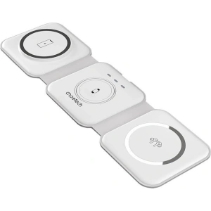 Buy Choetech T588-F Magnetic Wireless Charger 3w1 15W (white) - CHT61 - {ean13} - Home Screen Store Europe