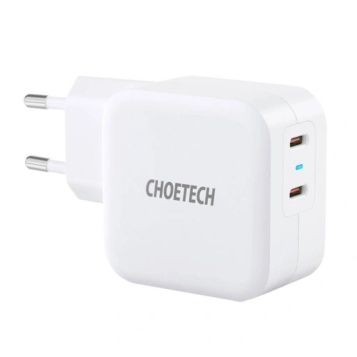 Kup Încărcător de rețea Choetech PD6009 2x USB-C 20W (alb) - CHT63 - {ean13} - Sklep Home Screen