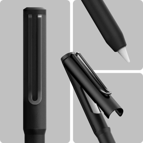 Kup Etui Spigen DA201 Clip Case Apple Pencil 2 Black - SPN2873 - {ean13} - Sklep Home Screen