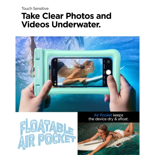 Kup Etui wodoszczelne Spigen A610 Universal Waterproof Float Case Mint - SPN2874 - {ean13} - Sklep Home Screen