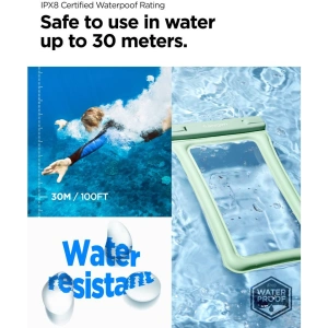 Kup Etui vodotěsné Spigen A610 Univerzální vodotěsný plovoucí obal Mint - SPN2874 - {ean13} - Sklep Home Screen