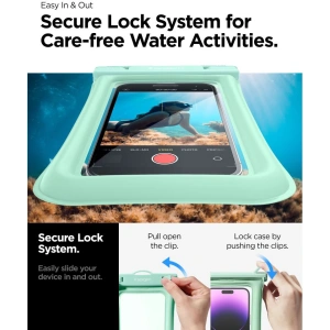 Buy Spigen A610 Universal Waterproof Float Case Mint - SPN2874 - {ean13} - Home Screen Store Europe