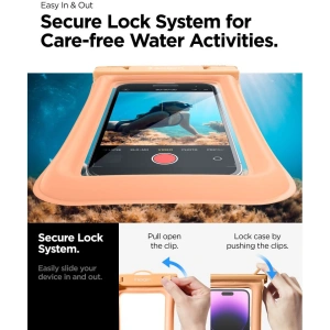 Buy Spigen A610 Universal Waterproof Float Case Apricot - SPN2875 - {ean13} - Home Screen Store Europe