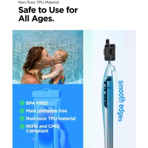 Kup Etui vodotěsné Spigen A610 Univerzální vodotěsný plovoucí obal Aqua Blue - SPN2876 - {ean13} - Sklep Home Screen
