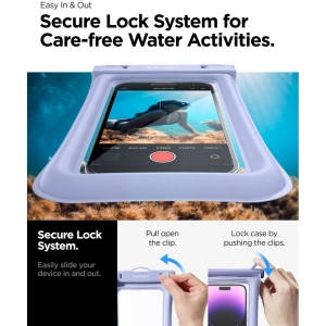 Kup Etui vodotěsné Spigen A610 Univerzální vodotěsný plovoucí obal Aqua Blue - SPN2876 - {ean13} - Sklep Home Screen