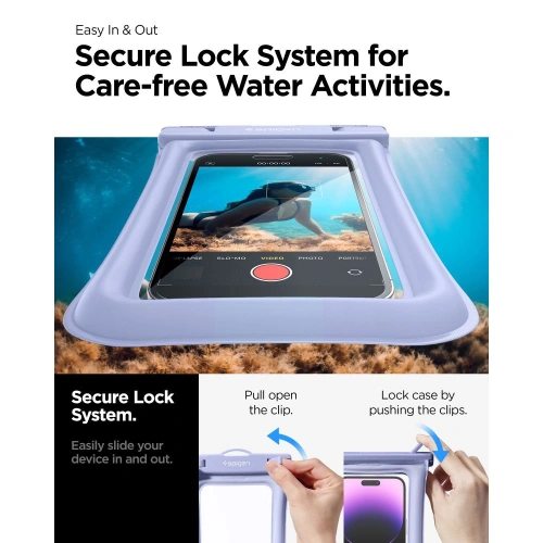 Buy Spigen A610 Universal Waterproof Float Case Aqua Blue - SPN2876 - {ean13} - Home Screen Store Europe