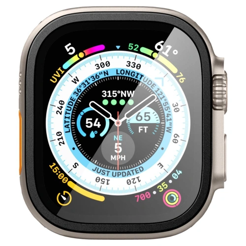 Kup Hartglas Spigen Glas.tr Slim Pro Apple Watch Ultra 49mm Schwarz - SPN2878 - {ean13} - Sklep Home Screen