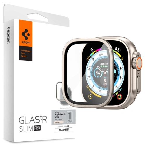 Kup Szkło hartowane Spigen Glas.tr Slim Pro Apple Watch Ultra 49mm Titanium - SPN2880 - {ean13} - Sklep Home Screen