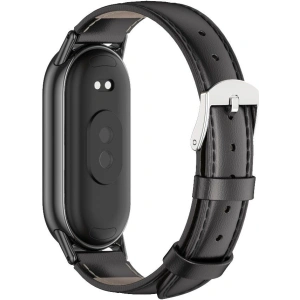 Kup Pasek Tech-Protect Leatherfit Xiaomi Smart Band 8 / 8 NFC / 9 Černá - THP2011 - {ean13} - Sklep Home Screen