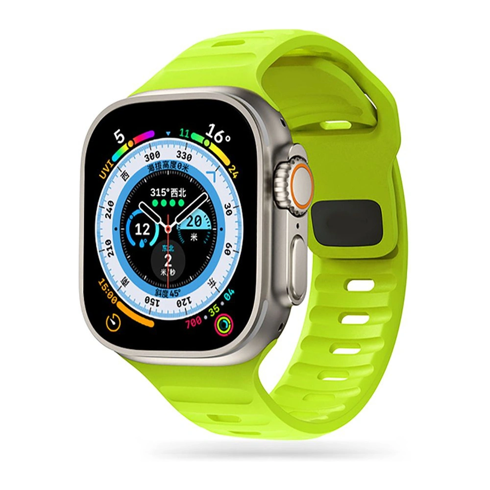 Pasek Tech-Protect Iconband Line Apple Watch 4/5/6/7/SE/8/9/Ultra 44/45/49mm Lime