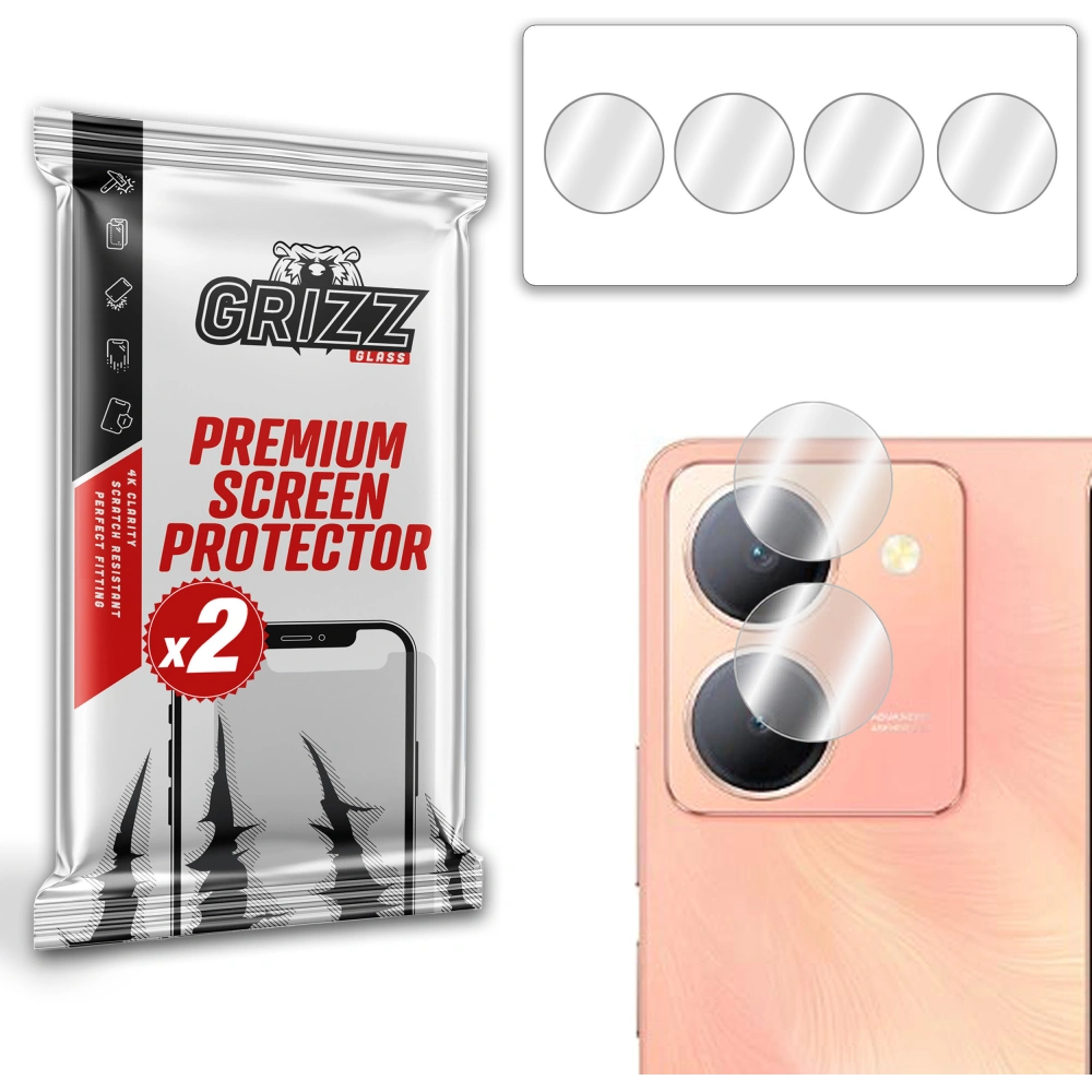 Szkło na aparat GrizzGlass HybridGlass Camera do Vivo Y78