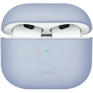 Kup Etui UNIQ Lino Silicone Apple AirPods 3 albastru deschis/arctic blue - UNIQ892 - {ean13} - Sklep Home Screen
