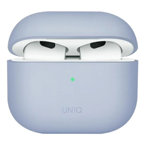 Kup Etui UNIQ Lino Silicone Apple AirPods 3 albastru deschis/arctic blue - UNIQ892 - {ean13} - Sklep Home Screen