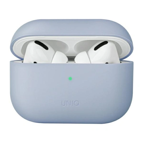 Kup Etui UNIQ Lino Silicone Apple AirPods Pro albastru/arctic blue - UNIQ893 - {ean13} - Sklep Home Screen
