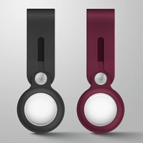 Kup Etui UNIQ Vencer Silicone Apple AirTag bordó/burgundiai - UNIQ894 - {ean13} - Sklep Home Screen