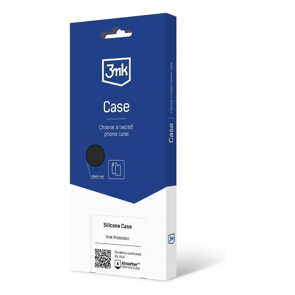 Etui 3MK Silicone Case Samsung Galaxy A24 4G czarny/black