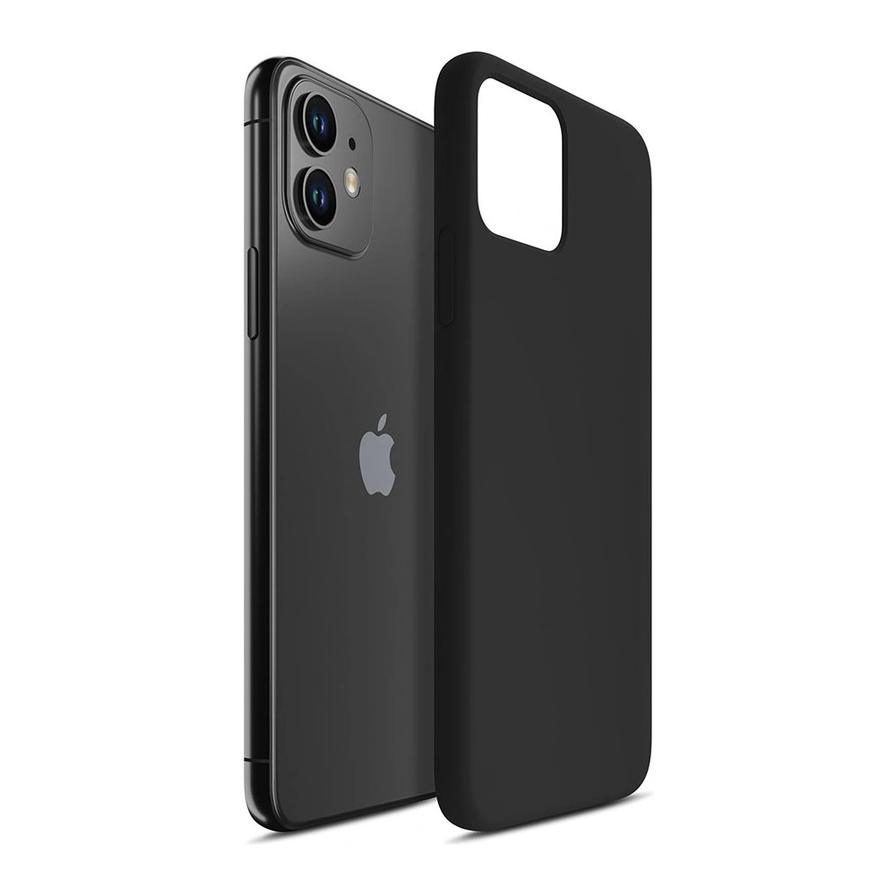 Etui 3MK Silicone Case Samsung Galaxy A24 4G czarny/black