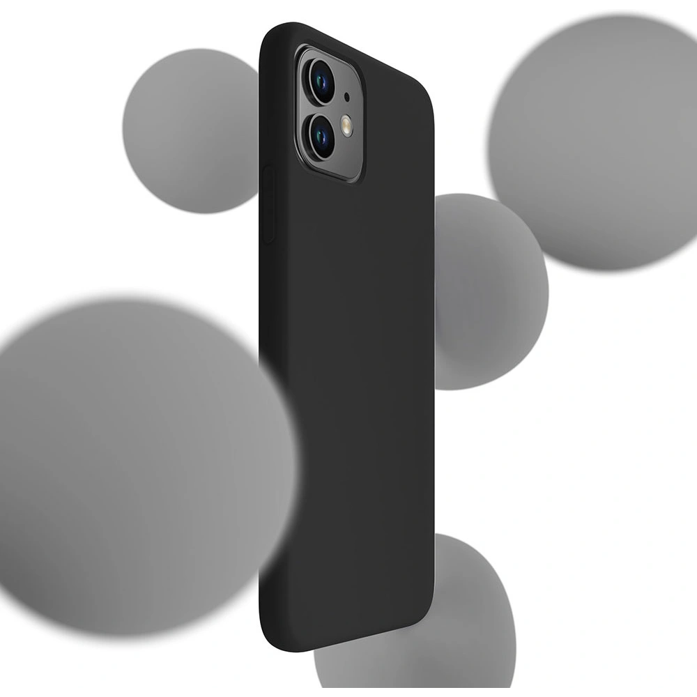 Etui 3MK Silicone Case Samsung Galaxy A24 4G czarny/black