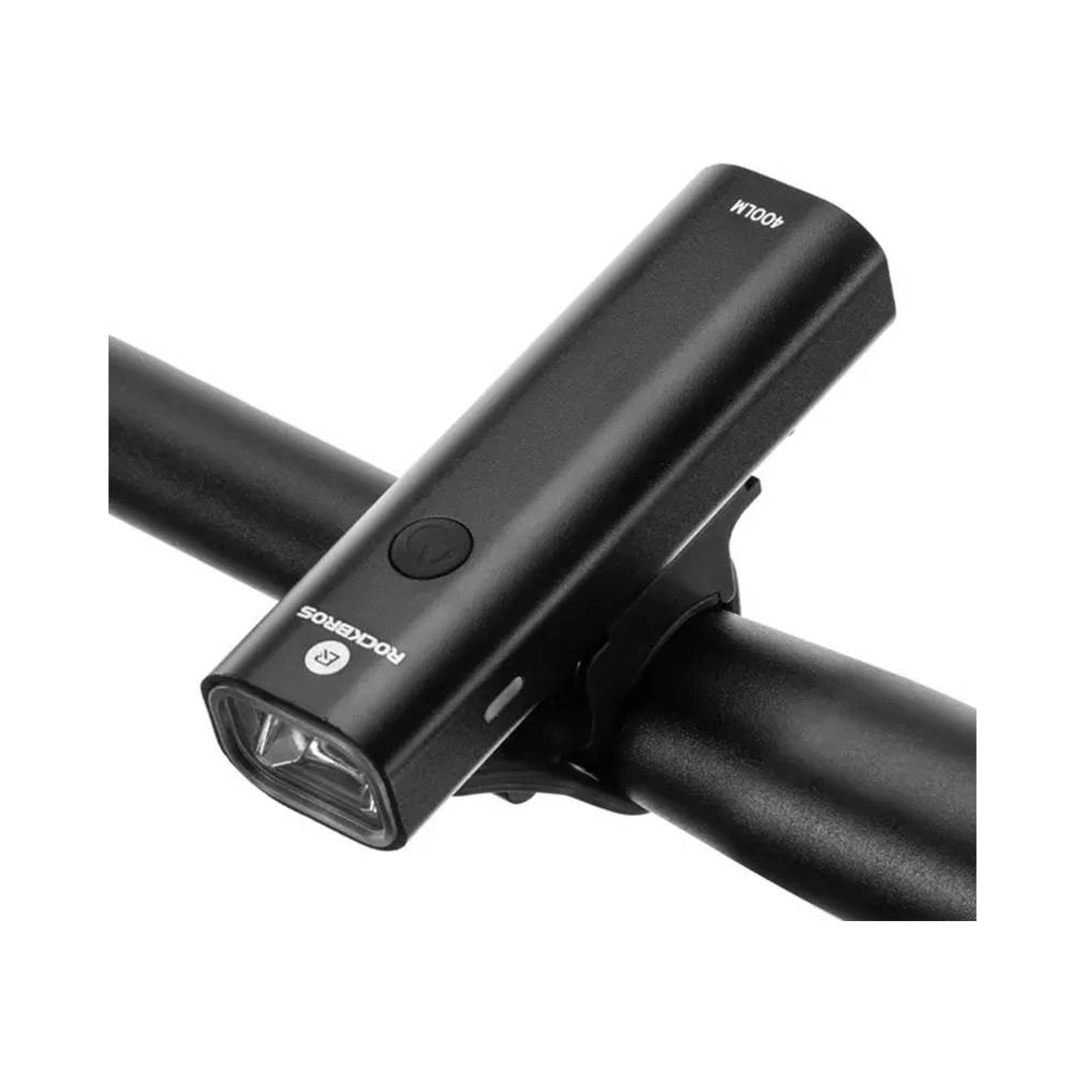 Lampka rowerowa Rockbros YQ-QD400LM (czarna)