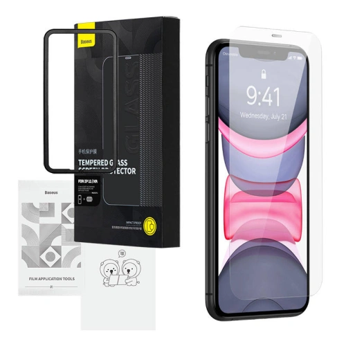 Kup Edzett üveg Baseus Schott HD 0.3mm Apple IPhone 11/XR - BSU4207 - {ean13} - Sklep Home Screen
