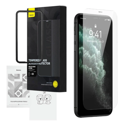 Kup Sticlă securizată Baseus Schott HD 0.3mm Apple IPhone 11 Pro/XS/X - BSU4209 - {ean13} - Sklep Home Screen