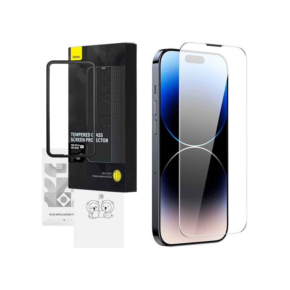 Szkło hartowane Baseus Schott HD 0.3mm Apple IPhone 14 Pro Max