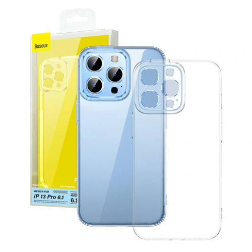 Buy Baseus Crystal Apple iPhone 13 Pro + tempered glass + cleaner kit - BSU4212 - {ean13} - Home Screen Store Europe