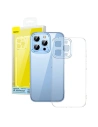 Etui Baseus Crystal Apple iPhone 13 Pro + szkło hartowane + zestaw czyszczący