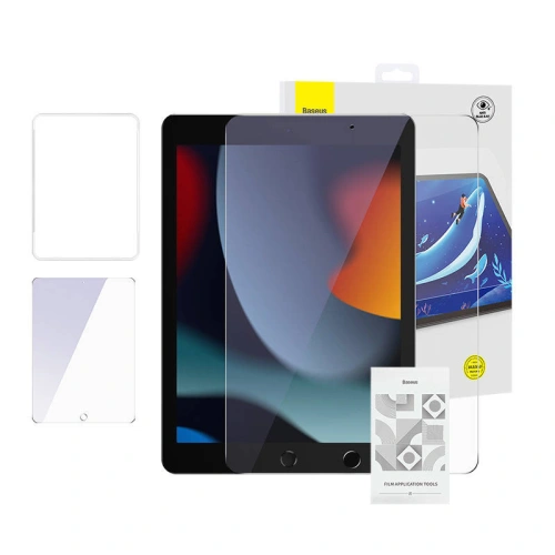 Kup Tvrzené sklo Baseus Crystal 0.3mm Apple iPad 10.2 2019/2020/2021 (7, 8, 9 gen)/iPad Air 10.5 2019 (3 gen) - BSU4213 - {ean13} - Sklep Home Screen