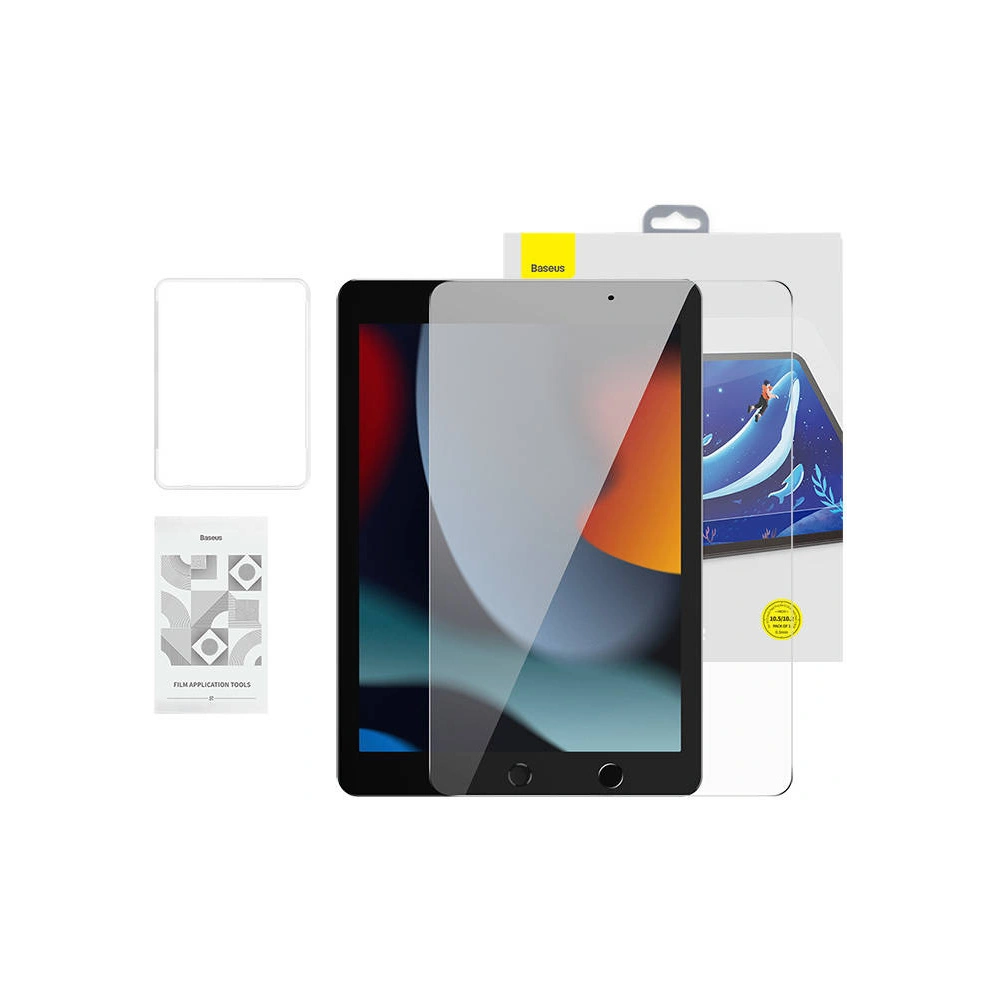 Szkło hartowane Baseus Crystal 0.3mm Apple iPad 10.2 2019/2020/2021 (7, 8, 9 gen)/iPad Air 10.5 2019 (3 gen)