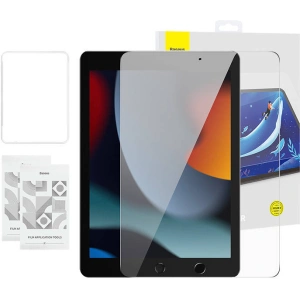 Kup Tvrzené sklo Baseus Crystal 0.3mm Apple iPad 10.2 2019/2020/2021 (7, 8, 9 gen)/iPad Air 10.5 2019 (3 gen) + čisticí sada [2 PACK] - BSU4217 - {ean13} - Sklep Home Screen