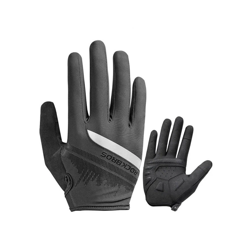 Rękawiczki rowerowe Rockbros S247-1 rozmiar M (czarne)