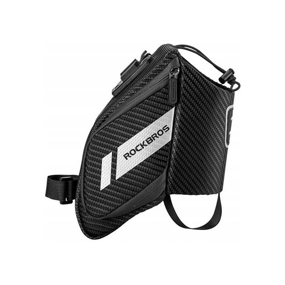 Torba rowerowa na siodełko Rockbros C3 2BK (czarna)