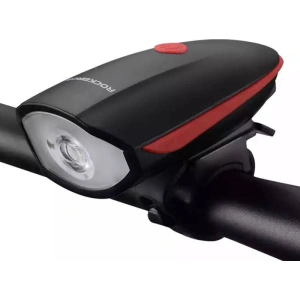 Kup Lampă de bicicletă cu claxon electric Rockbros 7588 (negru-roșu) - RBS91 - {ean13} - Sklep Home Screen