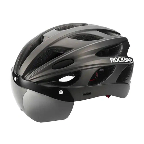 Kup Cască de bicicletă reglabilă + ochelari Rockbros TT-16 (negru) - RBS93 - {ean13} - Sklep Home Screen