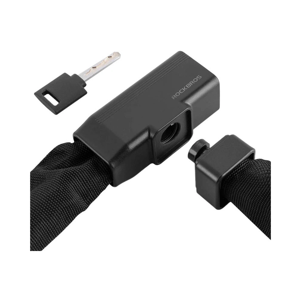 Zapięcie rowerowe na klucz Rockbros 32430708001 (czarne)
