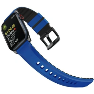 Kup UNIQ Linus Apple Watch 4/5/6/7/SE/8/9/Ultra 44/45/49mm Airosoft Silicone blau/racing blue - UNIQ897 - {ean13} - Sklep Home Screen