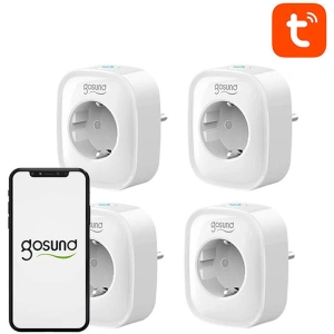 Kup Intelligens aljzat Gosund SP1 WiFi Tuya [4 PACK] - GSD60 - {ean13} - Sklep Home Screen