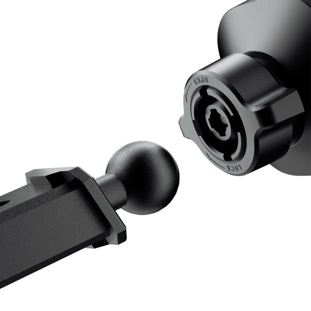 Uchwyt samochodowy magnetyczny Dudao  do telefonu z ramieniem teleskopowym czarny (F6Max)