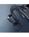 Kup Cablul Dudao L22X 3w1 USB-A/USB-C - microUSB - Lightning 120W 1m argintiu - DDA265 - {ean13} - Sklep Home Screen
