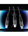Kup Cablul Dudao L22X 3w1 USB-A/USB-C - microUSB - Lightning 120W 1m argintiu - DDA265 - {ean13} - Sklep Home Screen