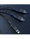 Kup Cablul Dudao L22X 3w1 USB-A/USB-C - microUSB - Lightning 120W 1m argintiu - DDA265 - {ean13} - Sklep Home Screen