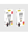 Kup Kabel Dudao L22X 3w1 USB-A/USB-C - microUSB - Lightning 120W 1m stříbrný - DDA265 - {ean13} - Sklep Home Screen