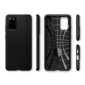 Kup Etui Spigen Liquid Air Samsung Galaxy S20+ Plus Matte Black - SPN516BLK - {ean13} - Sklep Home Screen