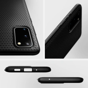 Kup Etui Spigen Liquid Air Samsung Galaxy S20+ Plus Matte Black - SPN516BLK - {ean13} - Sklep Home Screen
