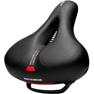 Buy Rockbros AQ-6090R Bicycle Saddle (black-red) - RBS128 - {ean13} - Home Screen Store Europe