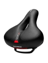Rockbros AQ-6090R Bicycle Saddle (black-red)