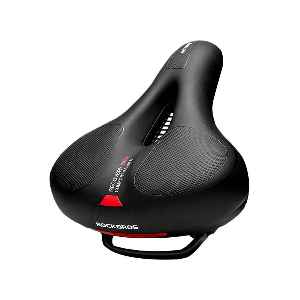 Siodełko rowerowe Rockbros AQ-6090R (czarno-czerwone)